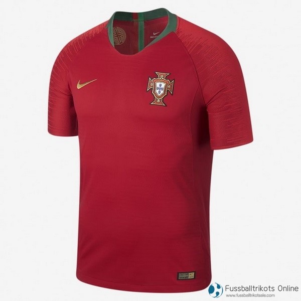 Portugal Trikot Heim 2018 Rote Fussballtrikots Günstig